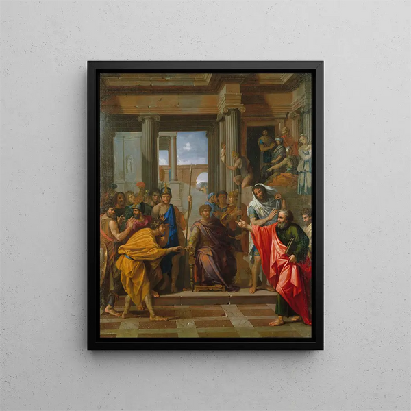 NicolasPierre Loir - Saint Paul rend aveugle le faux prophte Barjsu.webp