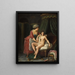 Le Bain - Nicolas-René Jollain — quadro incorniciato alla parete