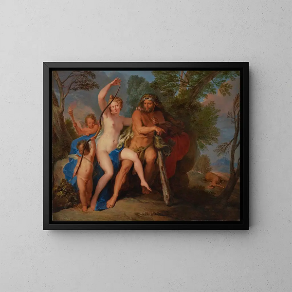 Ercole e Deianira - Nicolas Bertin — quadro incorniciato alla parete