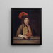 Ritratto di Emmanuel de Coulanges 1633-1716 soldato e chansonnier - Nicolas Colombel — quadro incorniciato alla parete