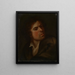Autoritratto - Nicolas Guibal — quadro incorniciato alla parete