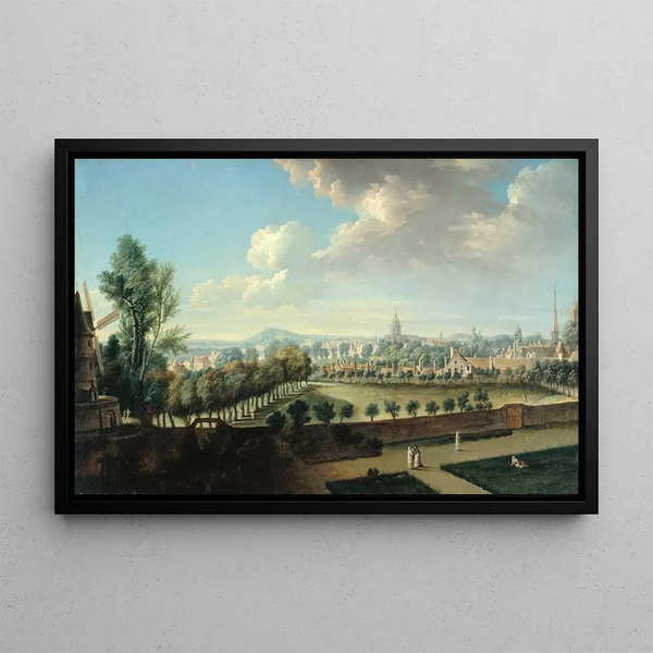 L'Enclos des Chartreux, rue d'Enfer - Nicolas Jean-Baptiste Raguenet — quadro incorniciato alla parete