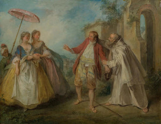 Nicolas Lancret - Brother Philippes Geese.webp