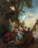 Dichiarazione d'amore - Nicolas Lancret — vista dell’opera