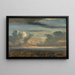 Studio del cielo al tramonto - Nicolas Louis Cabat — quadro incorniciato alla parete
