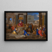 Il Giudizio di Salomone - Nicolas Loyr — quadro incorniciato alla parete
