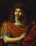Molière 1622-1673 nel ruolo di Cesare nella Morte di Pompei - Nicolas Mignard — vista dell’opera