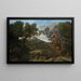Orion cieco alla ricerca del sole nascente - Nicolas Poussin — quadro incorniciato alla parete