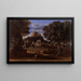 Paesaggio con le ceneri di Phocion - Nicolas Poussin — quadro incorniciato alla parete
