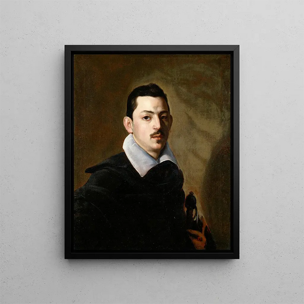 Nicolas Regnier - Portrait of a Young Man with a Sword.webp