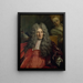 Ritratto di Charles Boucher d'Orsay, privato dei commercianti, 1700 - 1708 - Nicolas de Largillière — quadro incorniciato alla parete