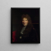 Ritratto di un consigliere parigino - Nicolas de Largillière — quadro incorniciato alla parete
