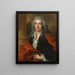 Ritratto di Anne Louis Goislard de Montsabert Conte di Richbourg-le-Toureil - Nicolas de Largillière — quadro incorniciato alla parete