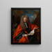 Ritratto di Charles-Éléonor Aubry Marchese di Castelnau - Nicolas de Largillière — quadro incorniciato alla parete