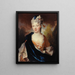 Ritratto presumibile di Madame la duchesse de Beaufort - Nicolas de Largillière — quadro incorniciato alla parete