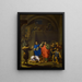 Paul e Silas che lasciano la prigione di Filippi - Nicolas de Plattemontagne — quadro incorniciato alla parete