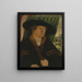 Ritratto di un nobile - Nicolaus Kremer — quadro incorniciato alla parete