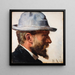 Niels Pedersen Mols - Michael Ancher — quadro incorniciato alla parete