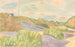 Da scogliera di Vejlby, vista verso l'entroterra - Niels Bjerre — vista dell’opera
