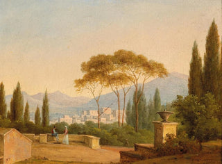 Villa d'Este a Tivoli - Nikanor Grigorevich Tschernezoff — vista dell’opera