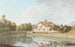 Vista della casa rossa vicino a Ostermundigen - Niklaus Sprüngli — vista dell’opera