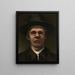 Autoritratto - Nikolai Kummits — quadro incorniciato alla parete