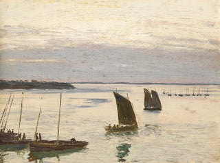 sul molo - Nikolai Nikanorovich Dubovskoy — vista dell’opera