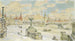 Vista del Cremlino in inverno - Nikolai Nikolaevich Gritsenko — vista dell’opera