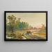 Un Paesaggio dopo la Pioggia al Tramonto - Nikolai Nikolaevich Karazin — quadro incorniciato alla parete