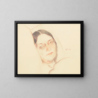 Pr M Konik haïgevoodis - Nikolai Triik — quadro incorniciato alla parete