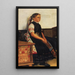 Portrait d'une jeune femme en costume traditionnel - Nikolai Vasilievich Haritonoff — quadro incorniciato alla parete
