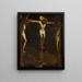 Crocifissione di Cristo - Nikolaus Bernoulli il Giovane — quadro incorniciato alla parete