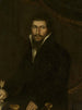Ritratto di un uomo con una piuma d'oca in mano - Nikolay Argunov — vista dell’opera
