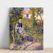 Riproduzione del dipinto Nini nel giardino - Pierre-Auguste Renoir