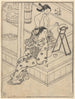 Le toilettes - Nishikawa Sukenobu — vista dell’opera