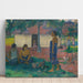 Riproduzione del dipinto No te aha oe riri (Perché sei arrabbiato) - Paul Gauguin