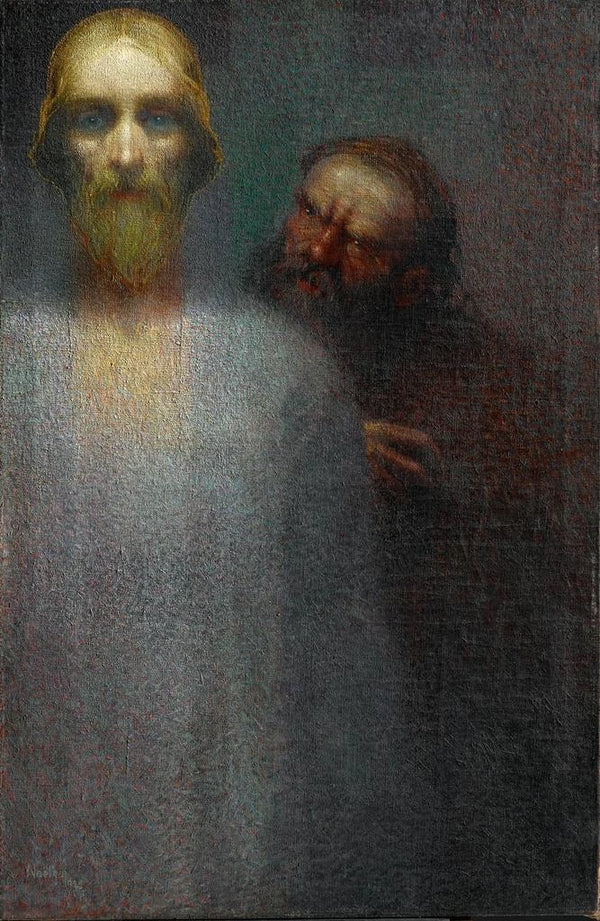 La trahison du Christ - Noel Quintavalle — quadro incorniciato alla parete