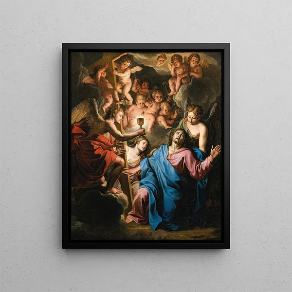 Nol Coypel - Christ At Prayer On The Mount Of Olives.webp