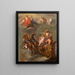 L'Apoteosi di Ercole - Noël Coypel — quadro incorniciato alla parete