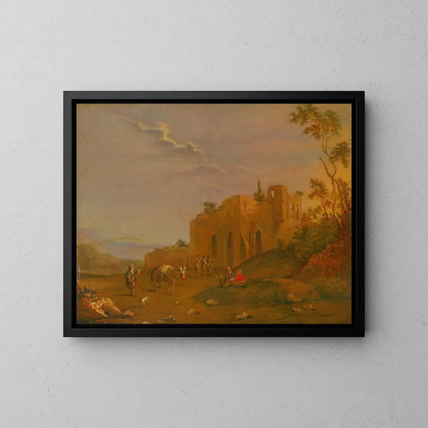 Mattino - Norbert Joseph Carl Grund — quadro incorniciato alla parete
