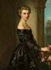 Ritratto di una giovane donna con rose - Norbert Schrödl — vista dell’opera