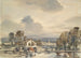 Paesaggio con mucche - Norman Alfred William Lindsay — vista dell’opera