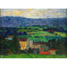 Riproduzione del dipinto Norra Maastik (tra il 1908 e il 1910) - Konrad Mägi