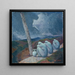 Notturno - Karl Mader — quadro incorniciato alla parete