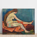 Riproduzione del dipinto Nu Assis di Profilo - Suzanne Valadon