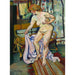 Riproduzione del dipinto Nu alla Draperie - Suzanne Valadon