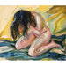 Riproduzione del dipinto Nu in pianto - Edvard Munch