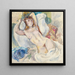 Nu su un divano - Jules Pascin — quadro incorniciato alla parete