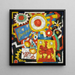 Oggetto celeste Himmel - Marsden Hartley — quadro incorniciato alla parete
