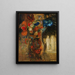 Apparizione - Odilon Redon — quadro incorniciato alla parete